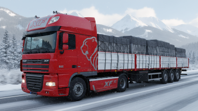 مشخصات تریلر کفی لبه‌دار سه‌محور | خرید و دوام ساخت